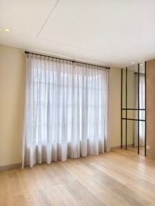 contoh gambar gorden kain linen, gorden butik