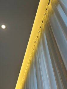 gambar railing tirai, rel gorden