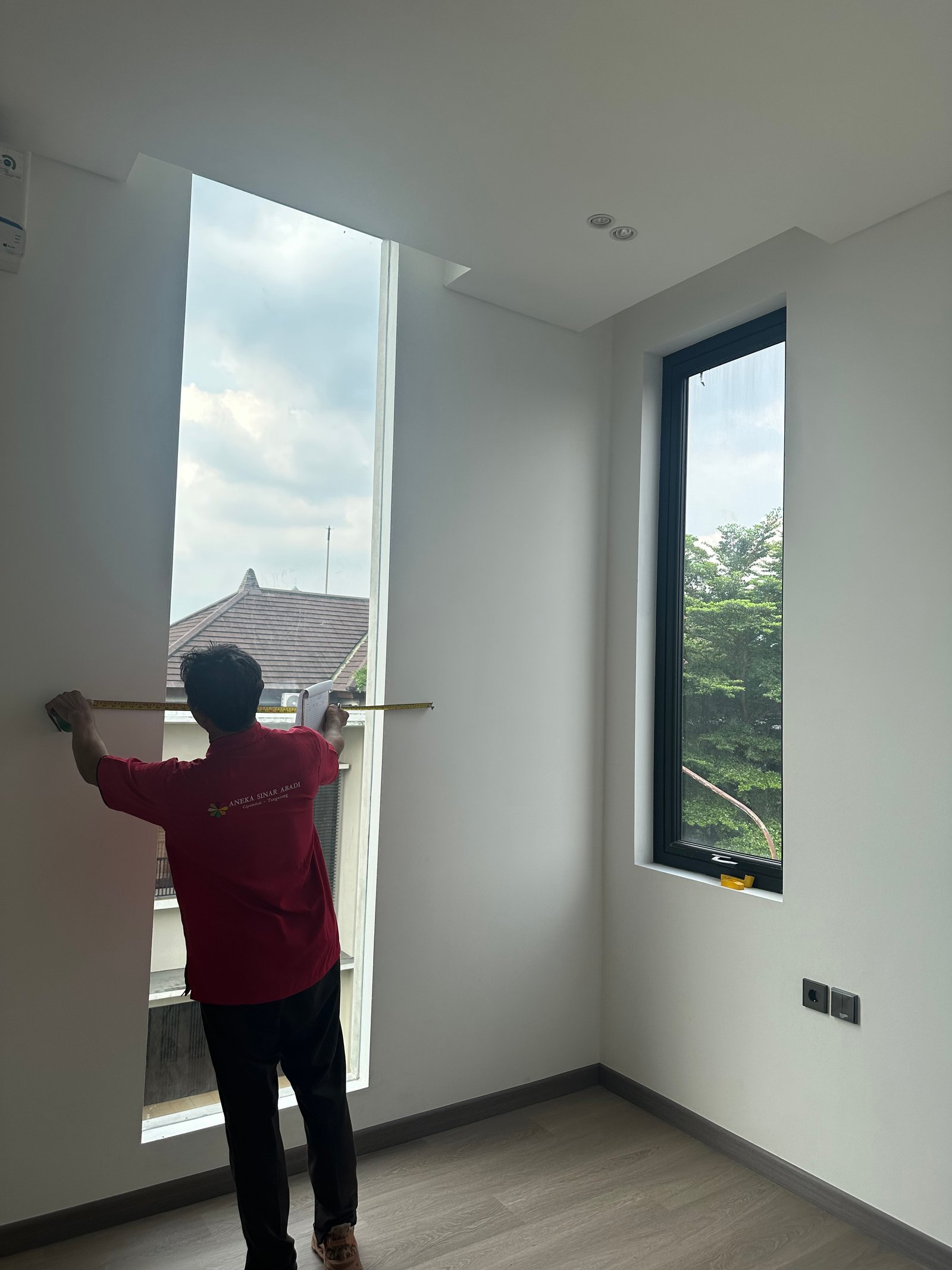 pemasangan gorden, instalasi gorden, pengukuran gorden