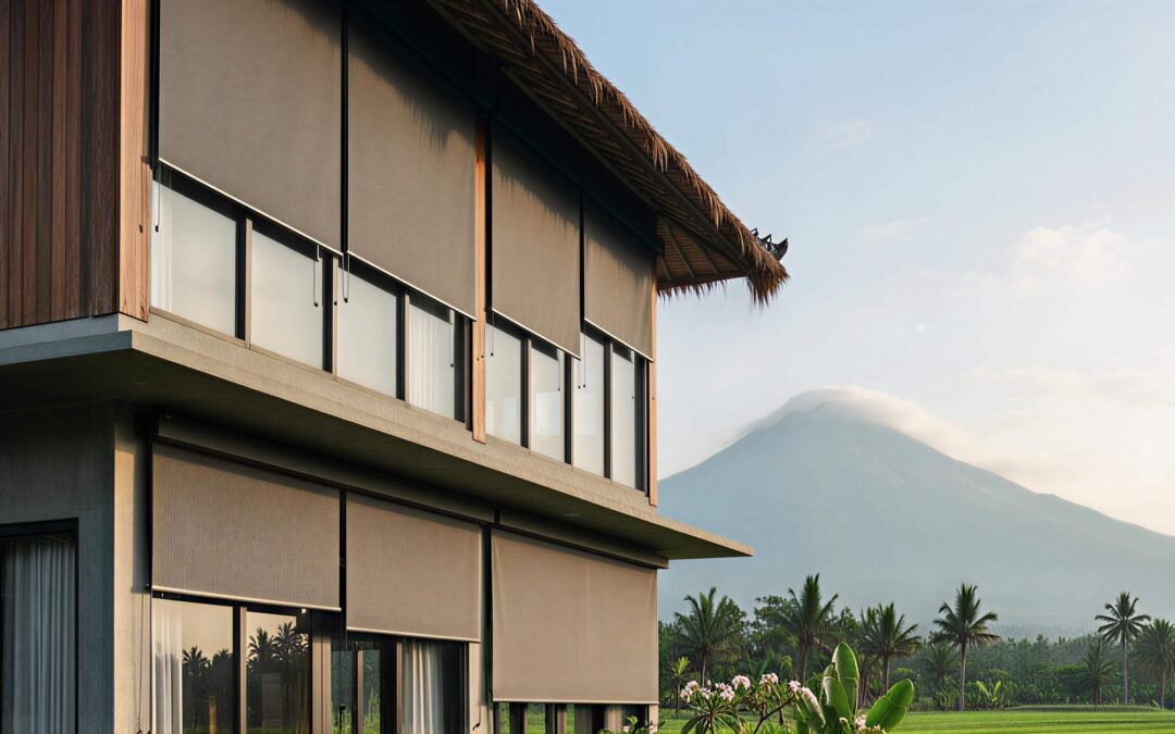 Aneka Sinar Abadi: Vendor Exterior Blind atau Tirai Eksterior Tahan Air Tahan Angin