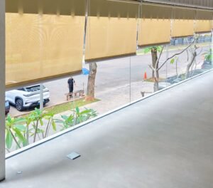 Aneka Sinar Abadi: Vendor Zip Blind Outdoor Sport Club Jual Tirai Gulung Eksterior