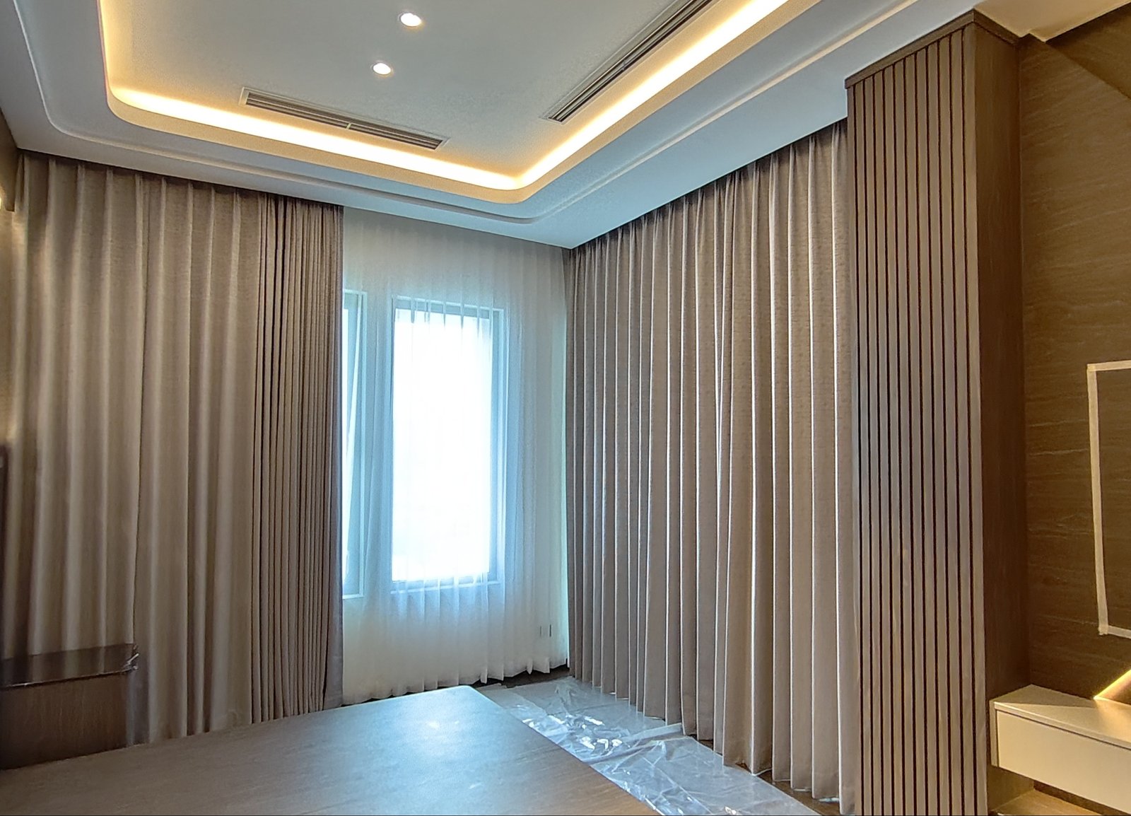 gambar gorden peredam suara