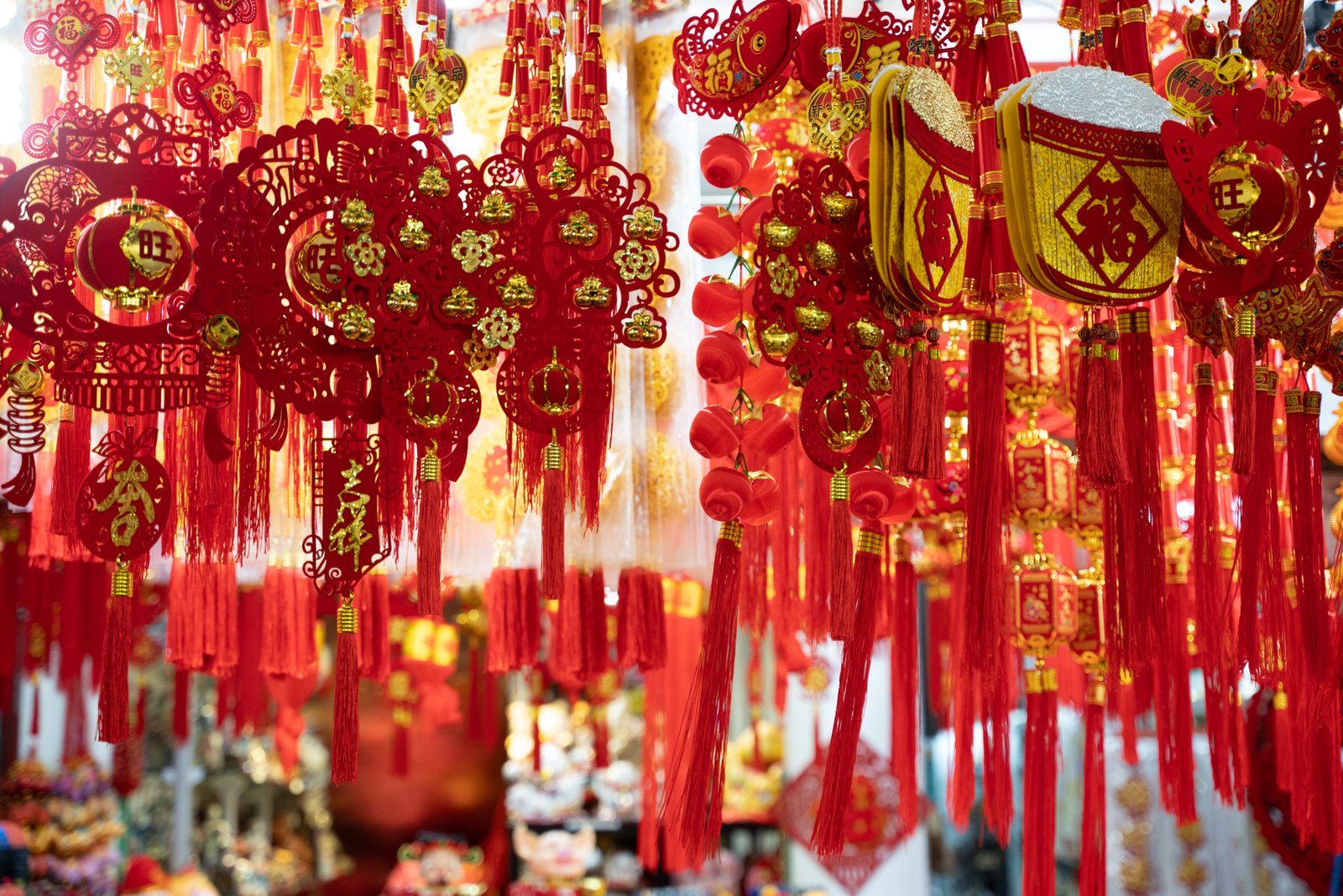 contoh gambar dekorasi imlek