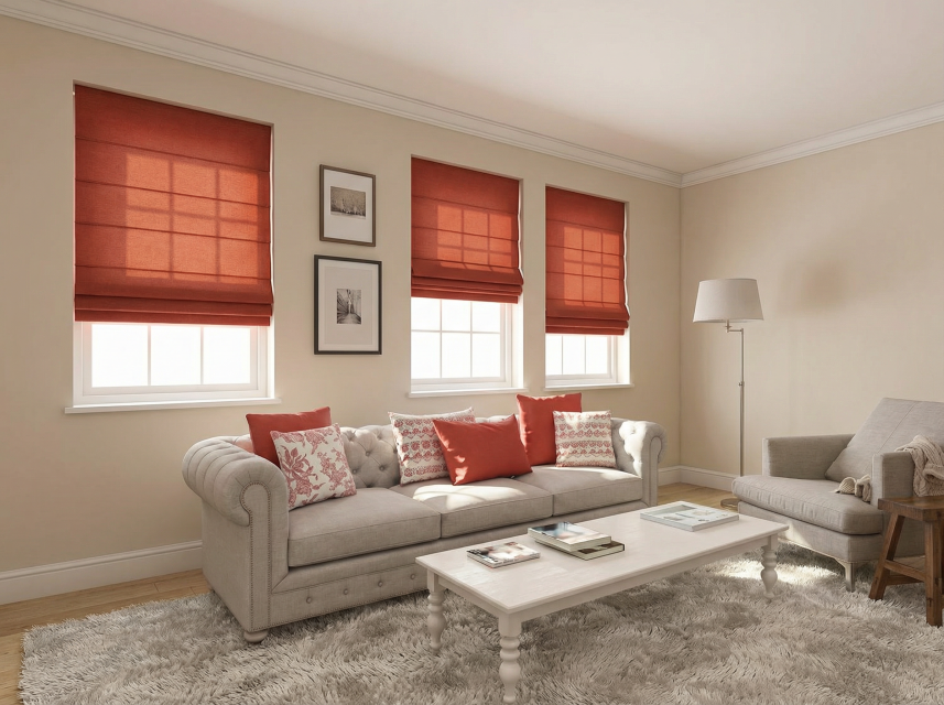 contoh gambar gorden imlek elegan roller blind