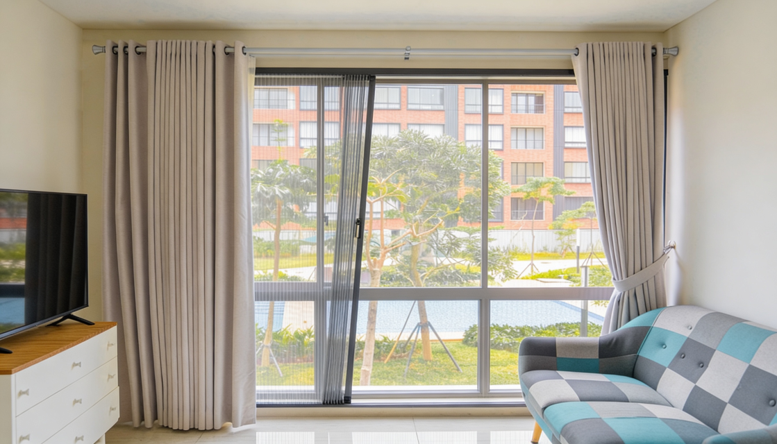 contoh gambar pintu kasa nyamuk lipat dan sliding