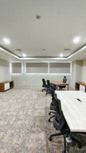 gamabr roller blind kantor