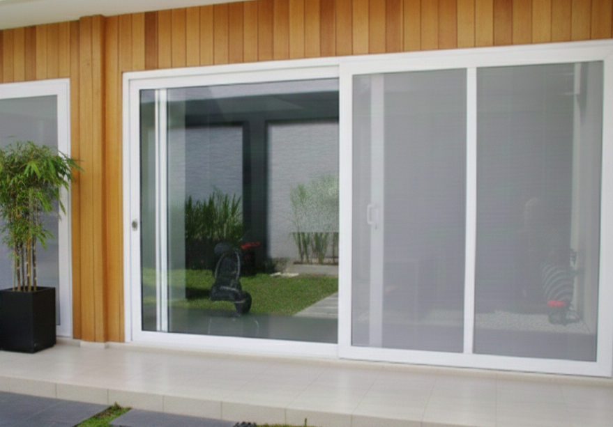 penggunaan pintu kasa nyamuk