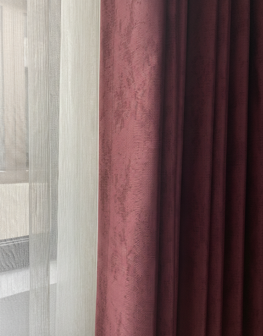 gambar gorden bahan jacquard