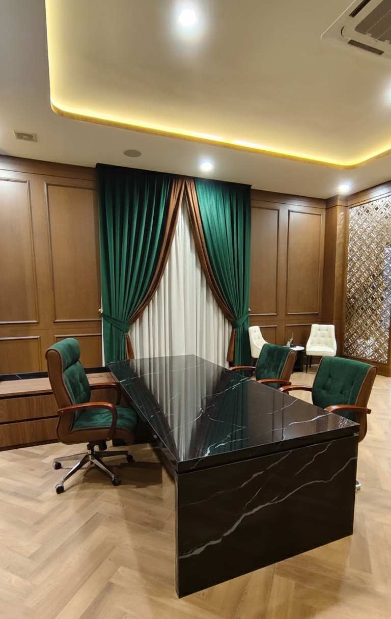 contoh gambar gorden beludru