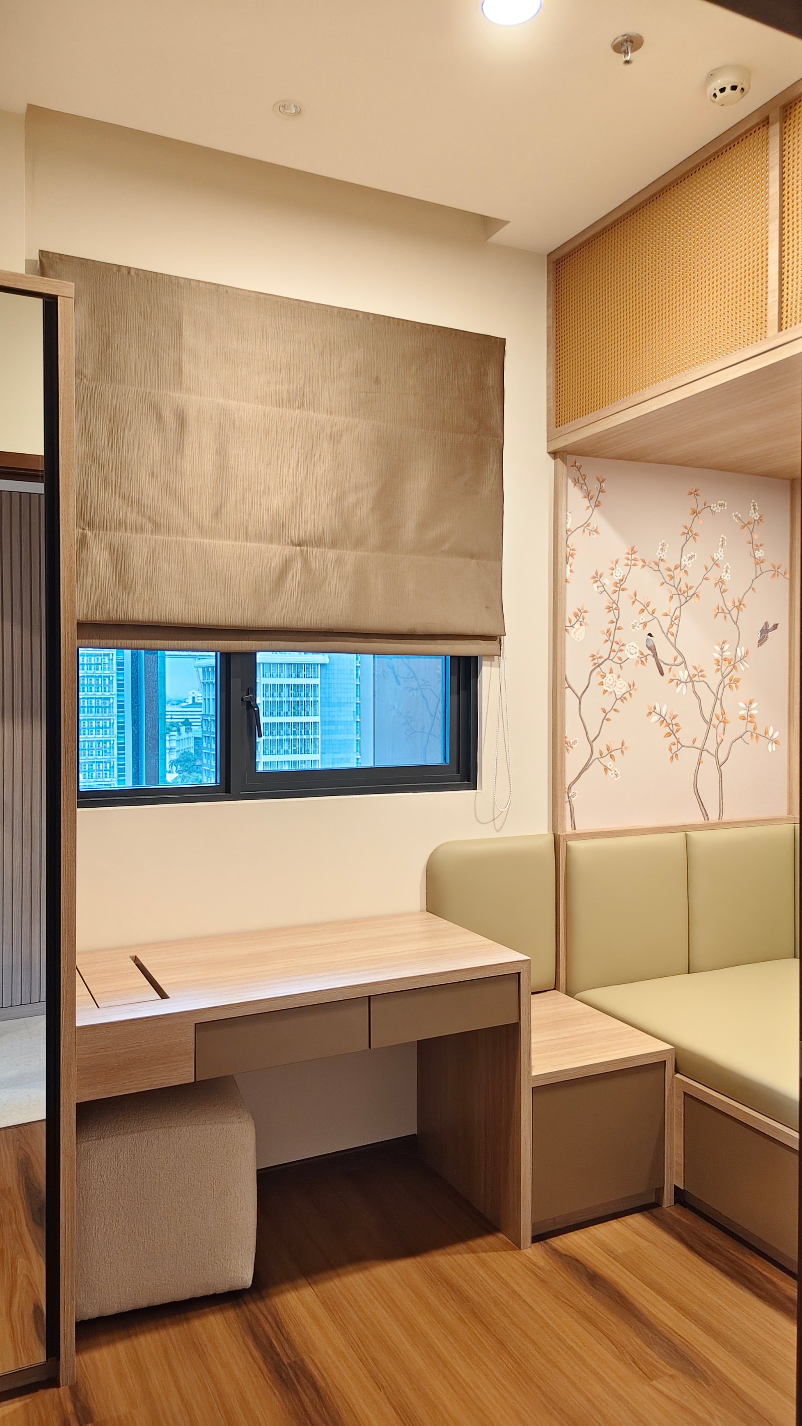 gambar gorden roman shade blind