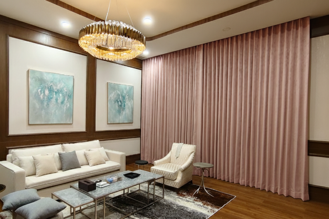 gambar gorden velvet beludru