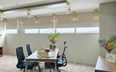 Jasa Dekorasi Lebaran Interior Kantor Sambut Hari Raya Idul Fitri