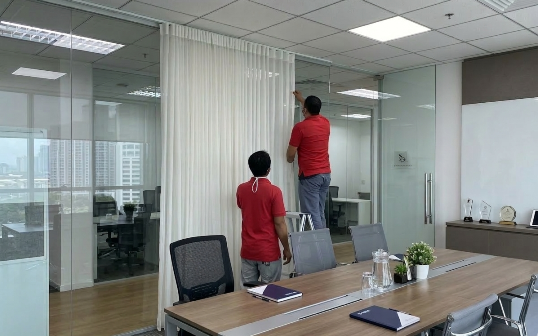 Jasa Pemasangan Blind & Gorden untuk Kawasan Bisnis Jatim