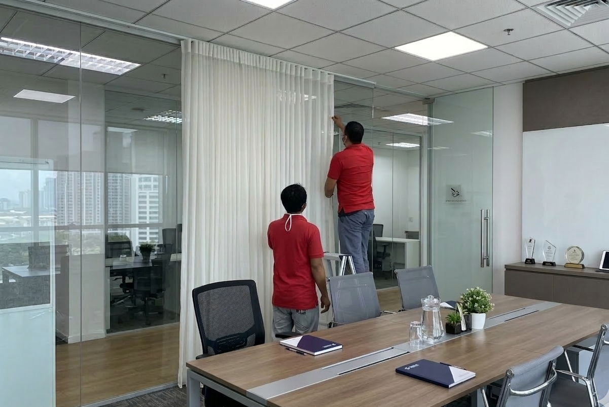 Jasa Pemasangan Blind & Gorden untuk Kawasan Bisnis Jatim