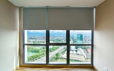 Home 20 Jual Electric Roller Blind Motorized untuk Kantor Bank