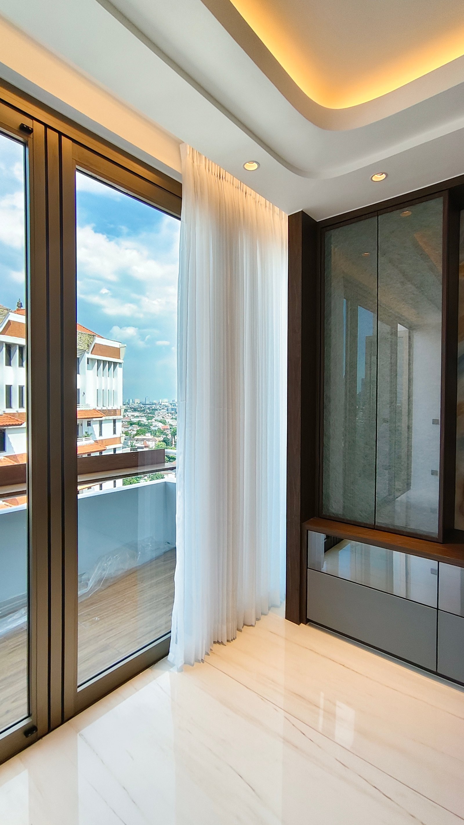 gambar smart curtain / rel gorden otomatis