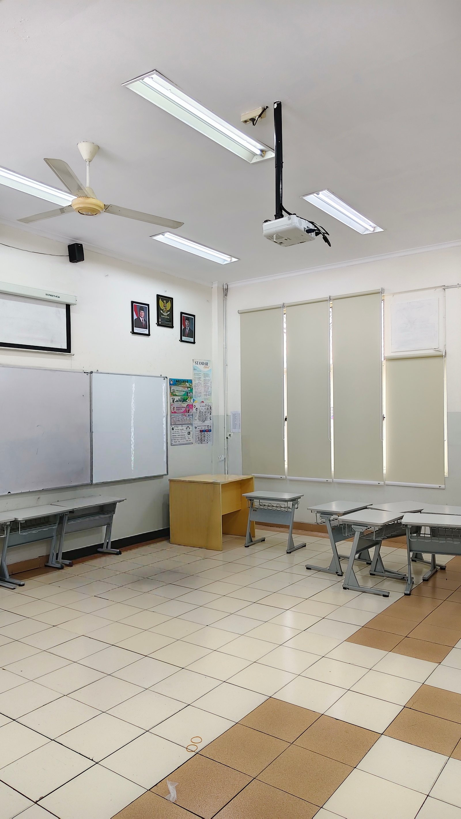 gambar Gorden Sekolah / Gorden Jendela Kelas Model Terbaru
