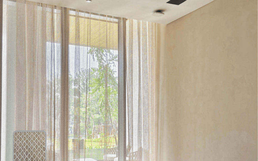 Vitrase Jaring Premium dari Aneka Sinar Abadi yang dapat Menciptakan Efek Pencahayaan Lembut pada Interior Kamar Utama