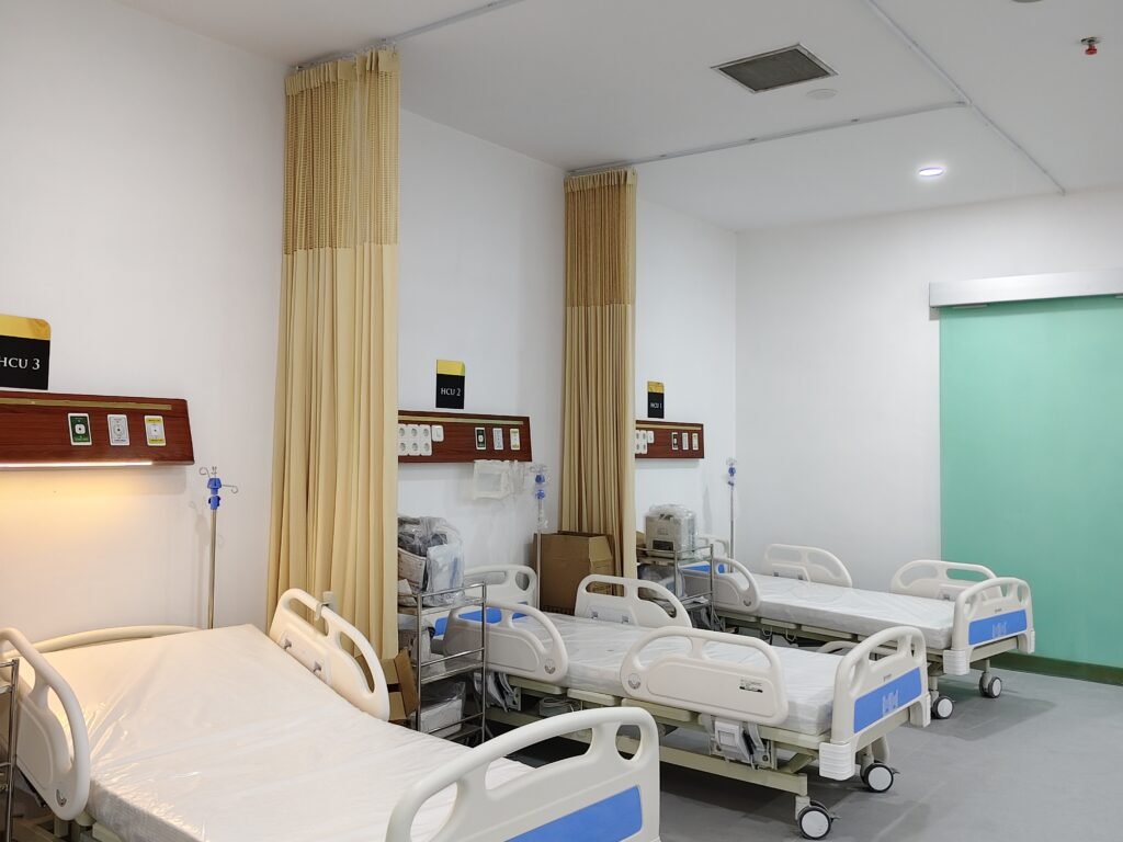 Gorden Pembatas Ruangan Rumah Sakit / Tirai Khusus Sekat Pasien dari Aneka Sinar Abadi