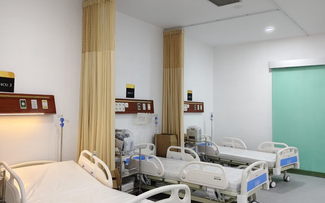 Gorden Pembatas Ruangan Rumah Sakit / Tirai Khusus Sekat Pasien dari Aneka Sinar Abadi