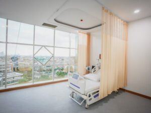 Aneka Sinar Abadi Jual Rel Gorden Patra Terbaik: Rel Gorden Lengkung Besi Gordyn Sekat Ruangan Rumah Sakit & Klinik