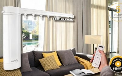 Jual Motorized Curtain Electric Remote Somfy untuk Smart Home