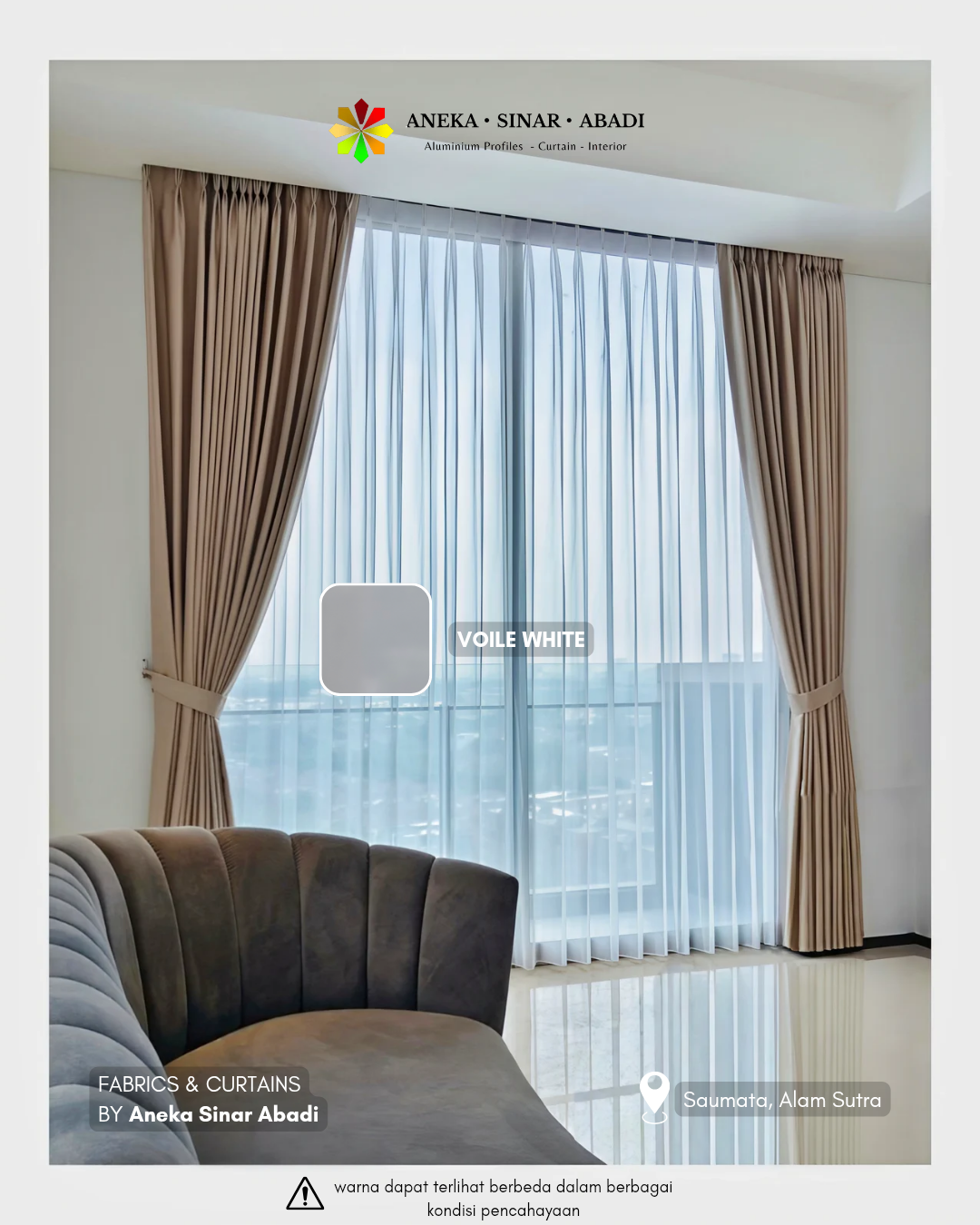 gorden apartemen, gorden rumah mewah, gorden residence