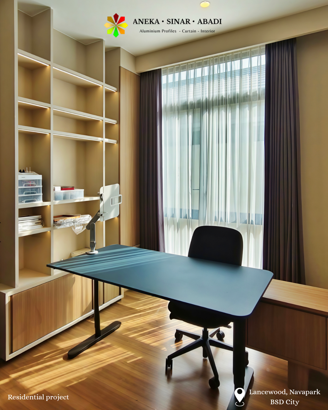 gorden apartemen, gorden rumah mewah, gorden residence