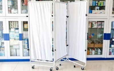 Jual Bed Screen 3 Bidang Sekat Ranjang Rumah Sakit