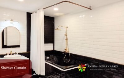 Home 27 Jual Gorden Kamar Mandi / Shower Curtain PVC