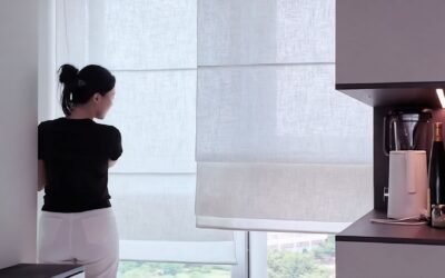 Jual Roman Shade Blinds Elegan Ukuran Custom untuk Rumah Mewah