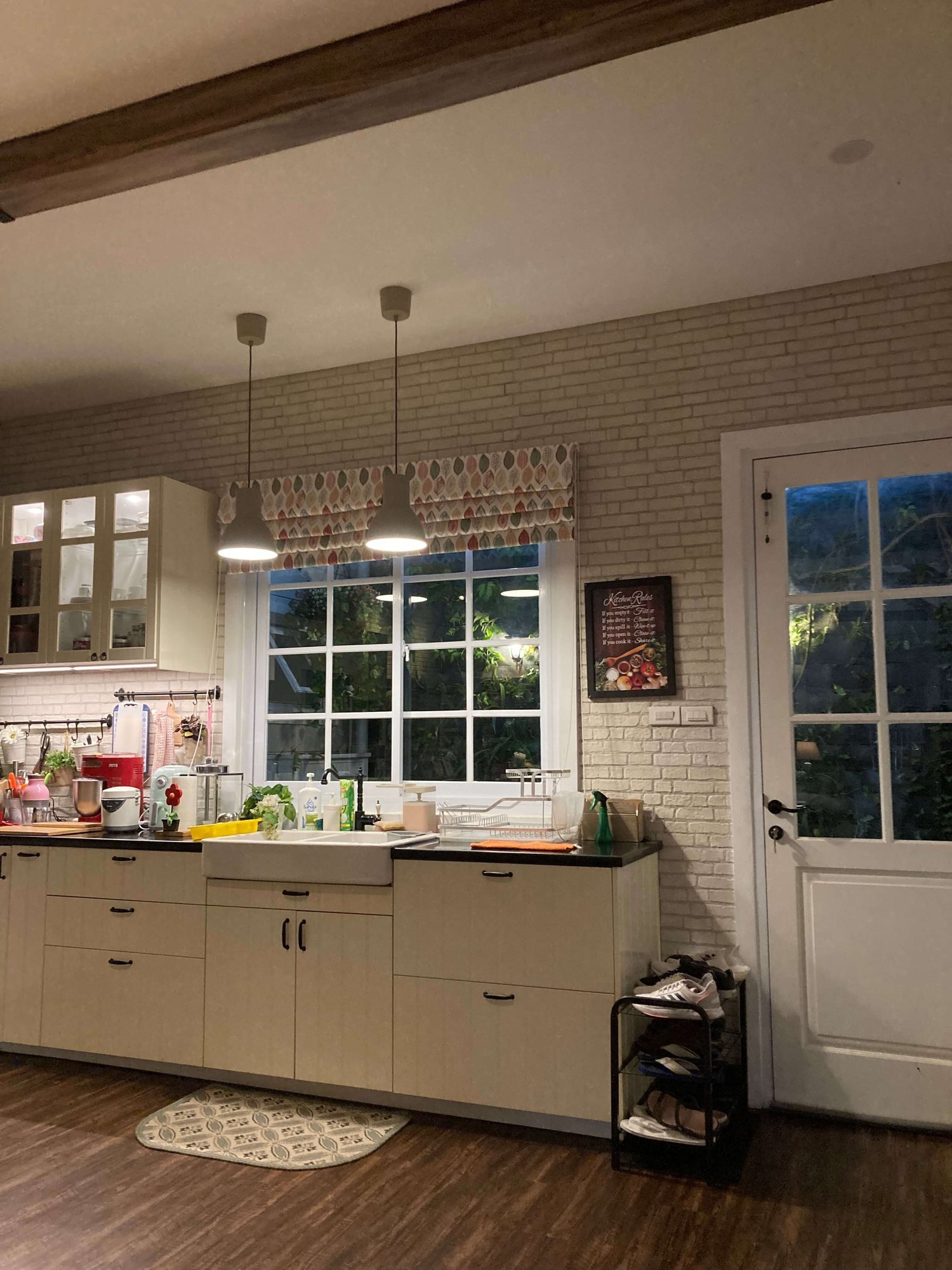 Roman blind area dapur: Bpk Hariman, Pancoran