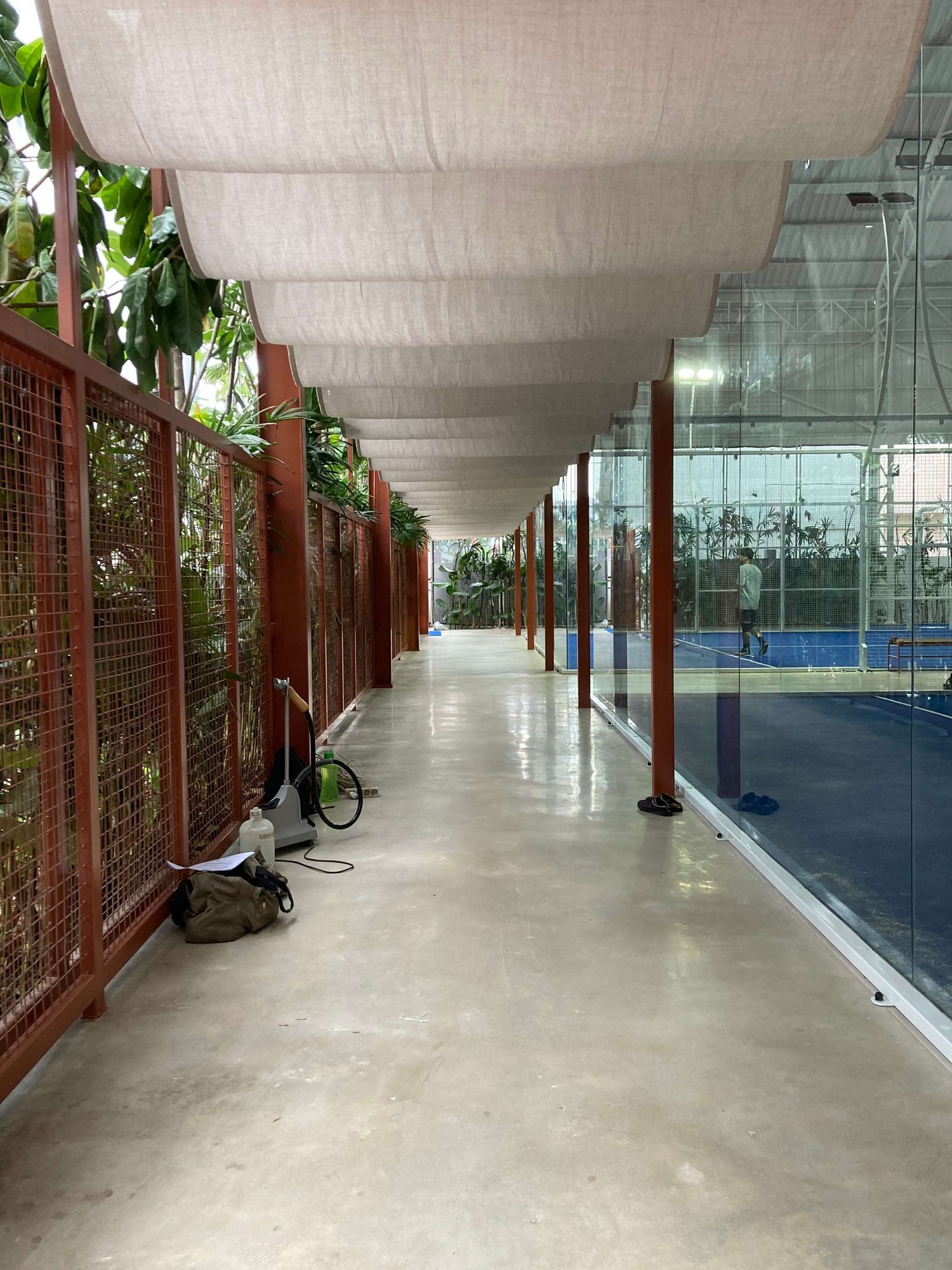 Gorden Fasilitas Olahraga Lapangan Padel: Bu Elly (8)