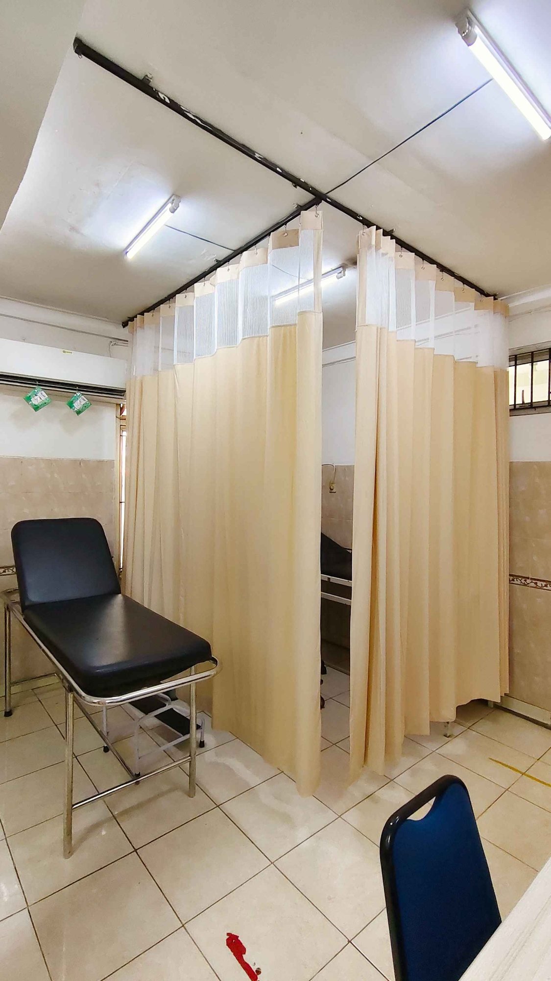 gorden rumah sakit, gorden pembatas ruangan